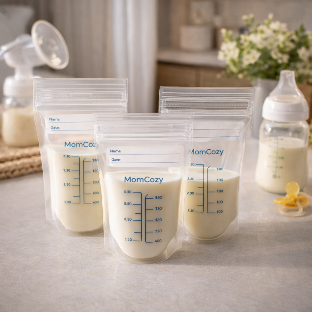 Las mejores bolsas para almacenar leche materna — Congela, organiza y alimenta sin dramas (Guía 2026)