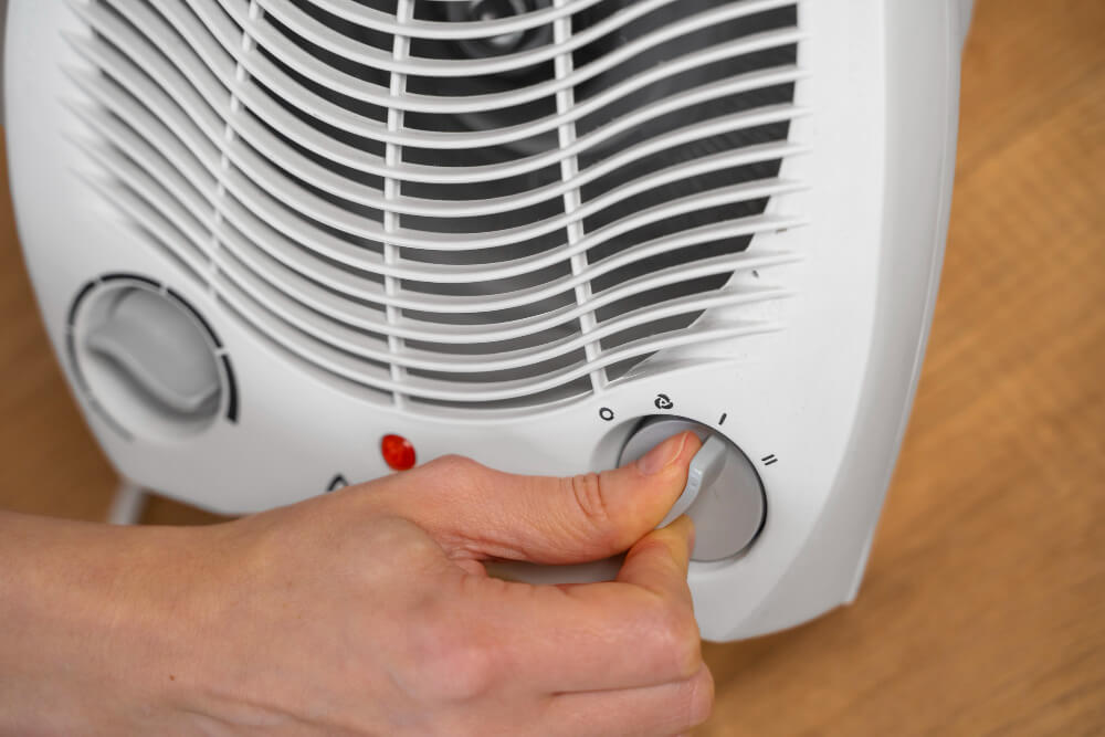 Calefactores de baño silenciosos y seguros para el invierno