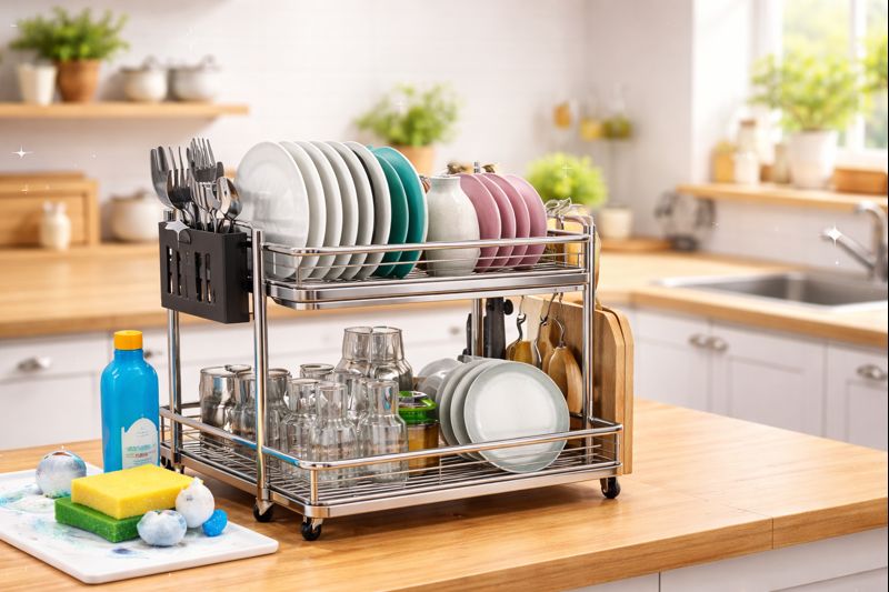 Mejores escurreplatos para cocina: comparativa de escurridores prácticos y resistentes