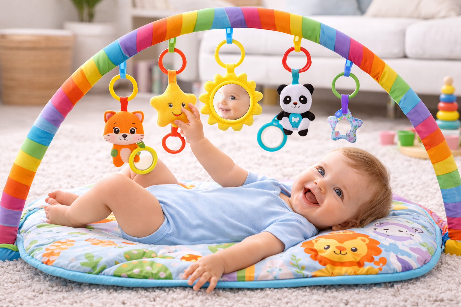 Los mejores gimnasios de actividades para bebé — Estimulación y diversión desde los primeros meses