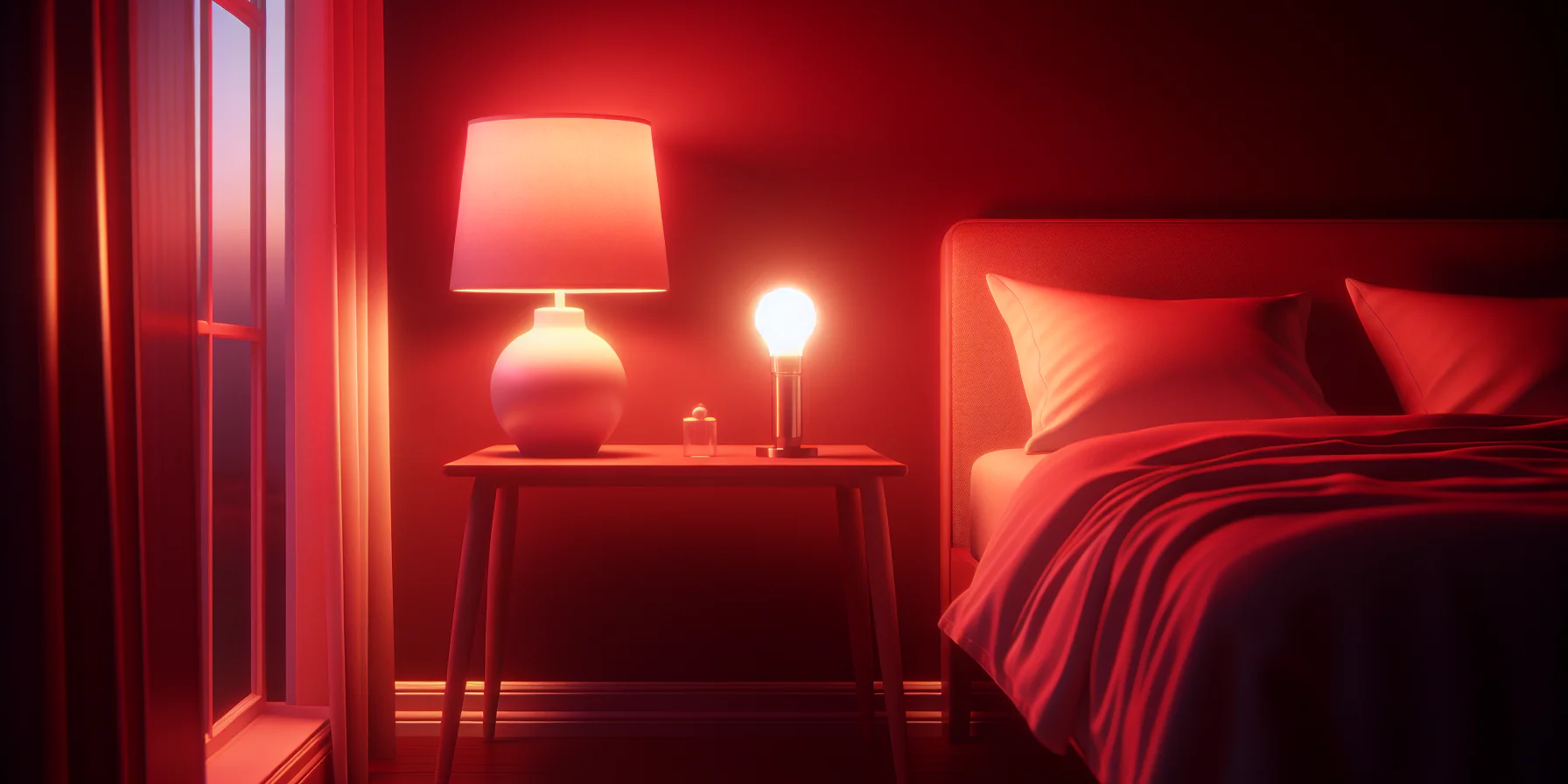 Las 5 mejores luces rojas para dormitorio: descanso y relax garantizados