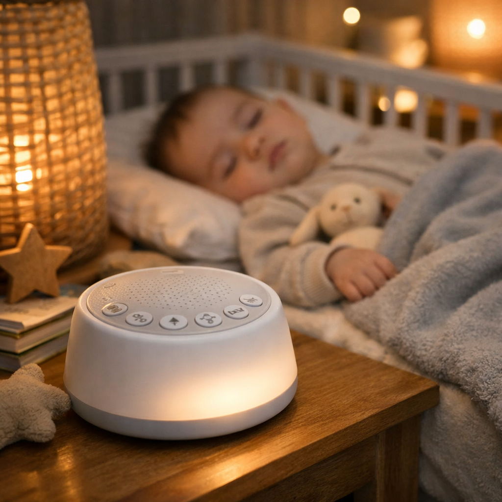 Las mejores máquinas de ruido blanco para bebé — Duerme mejor desde la primera noche (Guía 2026)