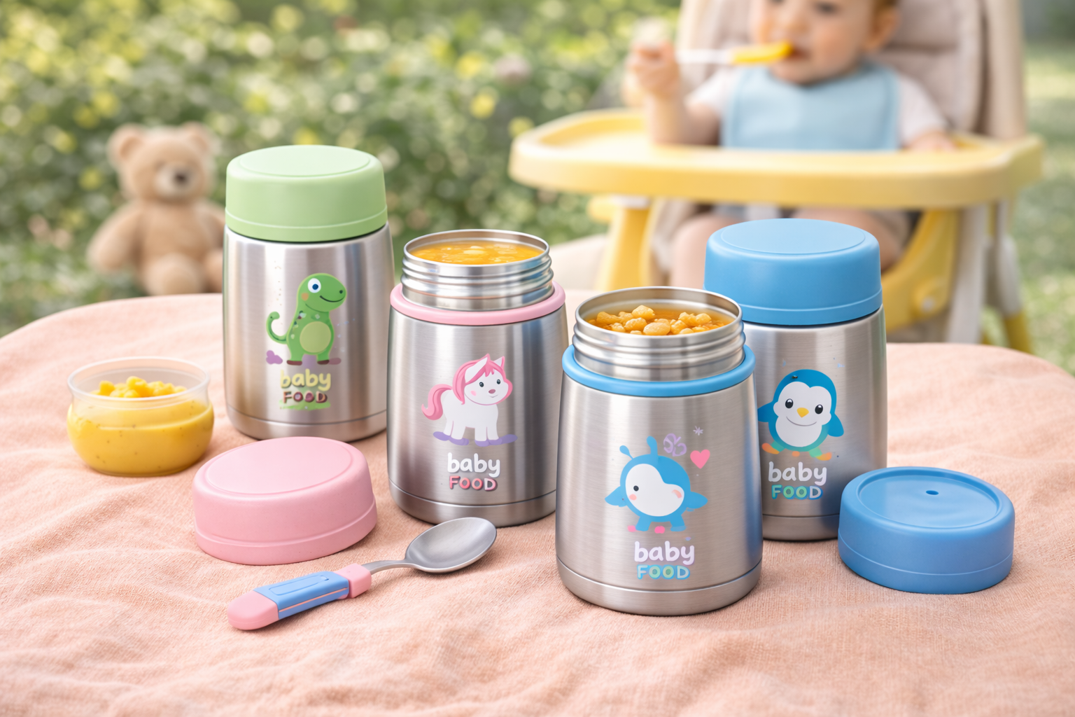 Los mejores termos para comida de bebé — Mantén sus comidas perfectas estés donde estés (Guía 2026)